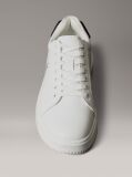 White Leather Trainers  Men