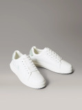 White Leather Trainers  Men