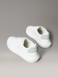 White Leather Trainers  Men