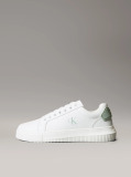 White Leather Trainers  Men