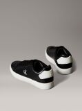 Black Leather Trainers  Men