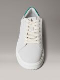 Λευκό Chunky Δερμάτινα Sneakers  Άνδρας