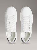 White Leather Trainers  Men
