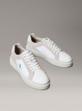 White Leather Durable Traction NYC Trainers  Men