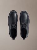 Black Leather Airfit® Lugged Desert Boots  Men