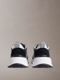 Black Suede and Nylon Runner Trainers  Men