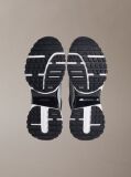 Black Suede and Nylon Runner Trainers  Men