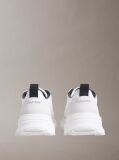 White Suede and Nylon Runner Trainers  Men