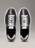 Μαύρο Δερμάτινα Sneakers  Γυναίκα