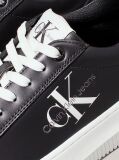 Μαύρο Δερμάτινα Sneakers  Γυναίκα