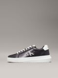 Μαύρο Δερμάτινα Sneakers  Γυναίκα