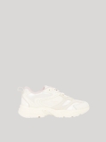 Multi Retro Tennis Low Lace Mix Trainers  Women