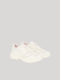 Multi Retro Tennis Low Lace Mix Trainers  Women