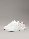 White Leather Trainers  Women