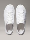 Λευκό Platform Sneakers Από Canvas  Γυναίκα