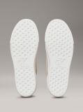 Μπεζ Platform Sneakers Από Canvas  Γυναίκα