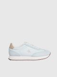 Blue Leather Trainers  Women