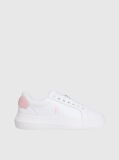White Leather Trainers  Women