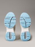 Grey Leather Runner Trainers  Women