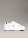 White Leather Trainers  Women