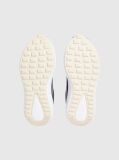 Black Leather Runner Trainers  Women