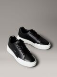Μαύρο Δερμάτινα NYC Sneakers  Γυναίκα