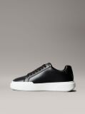 Μαύρο Δερμάτινα NYC Sneakers  Γυναίκα