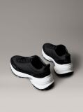 Μαύρο Sneakers Από Σουέτ Με Λογότυπο  Γυναίκα