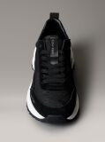Μαύρο Sneakers Από Σουέτ Με Λογότυπο  Γυναίκα