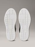 Μαύρο Δερμάτινα Sneakers Με Λογότυπο  Γυναίκα