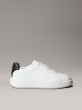 Λευκό CK Avenue -Sneakers Από Μαλακό Δέρμα Και Λογότυπο  Γυναίκα
