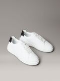 Λευκό CK Avenue -Sneakers Από Μαλακό Δέρμα Και Λογότυπο  Γυναίκα