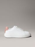 Λευκό CK Avenue -Sneakers Από Μαλακό Δέρμα Και Λογότυπο  Γυναίκα