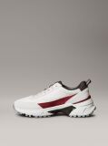 Λευκό Sneakers Από Σουέτ Και Νάιλον  Γυναίκα