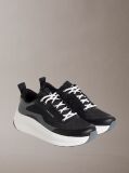 Μαύρο Chunky Sneakers Με Emblem Λογότυπο  Γυναίκα