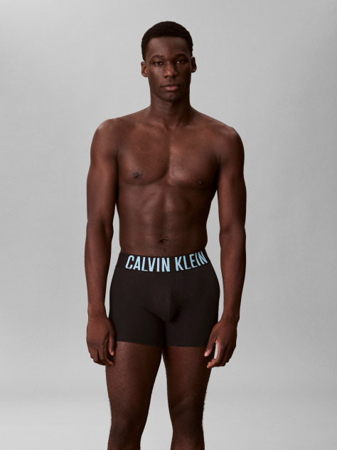 Black 3 Pack Boxer Briefs - Intense Power Cotton  Men
