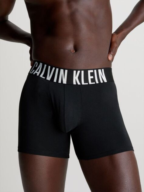 Black 3 Pack Boxer Briefs - Intense Power Cotton  Men