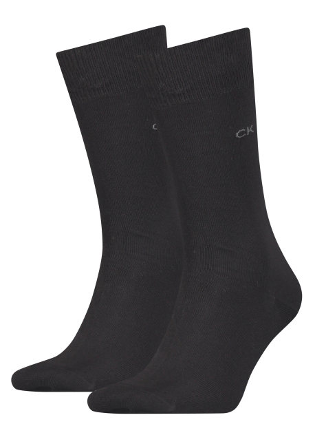 Black CK Men Sock 2P  Men