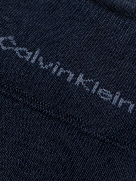 Blue Calvin Klein Mid-Cut Men's Footie 2 pack  Men