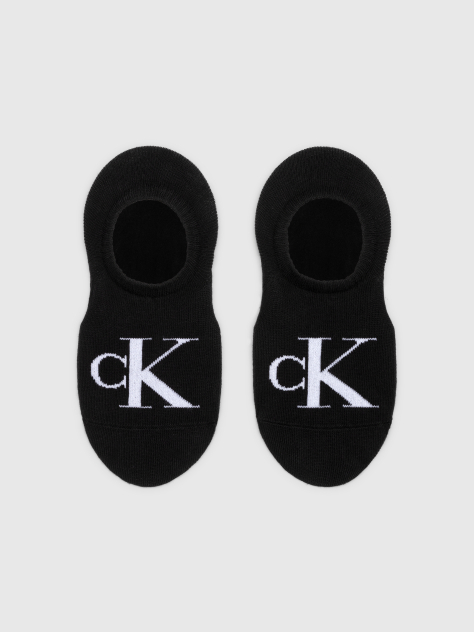 Black 2 Pack Footie Socks  Women
