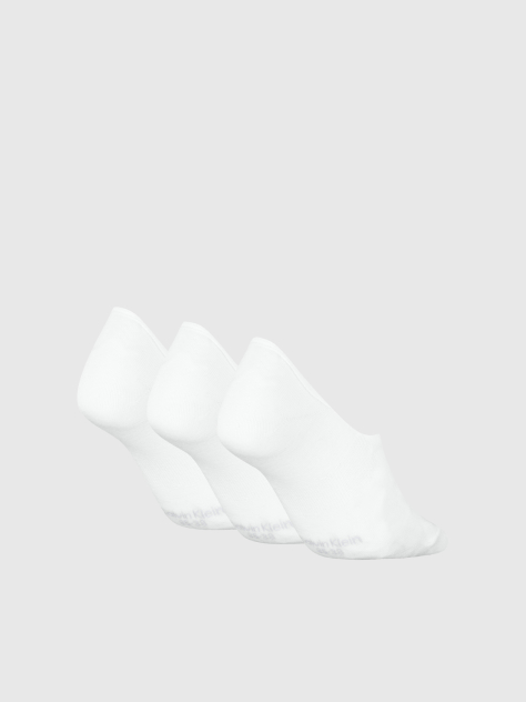 White 3 Pack Footie Socks  Women