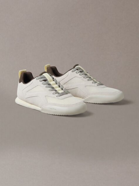 Κίτρινο CK KAYLA - Sneakers Από Σουέντ  Γυναίκα