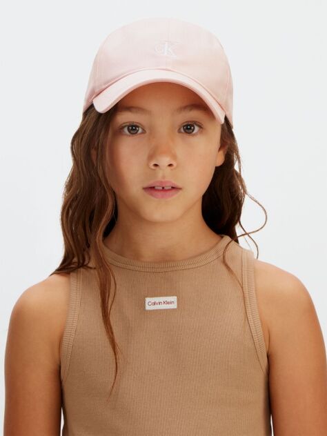 Pink Kids Organic Cotton Cap  Kids Unisex