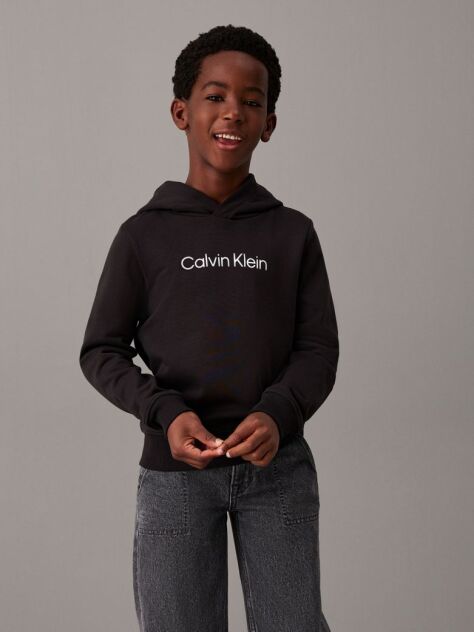Black Unisex Logo Hoodie  Kids Unisex