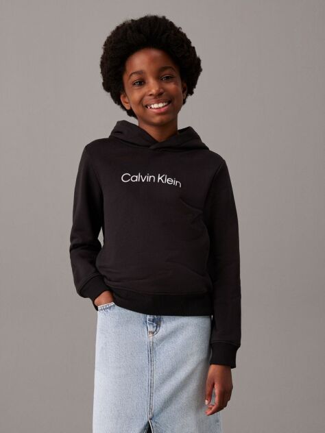 Black Unisex Logo Hoodie  Kids Unisex