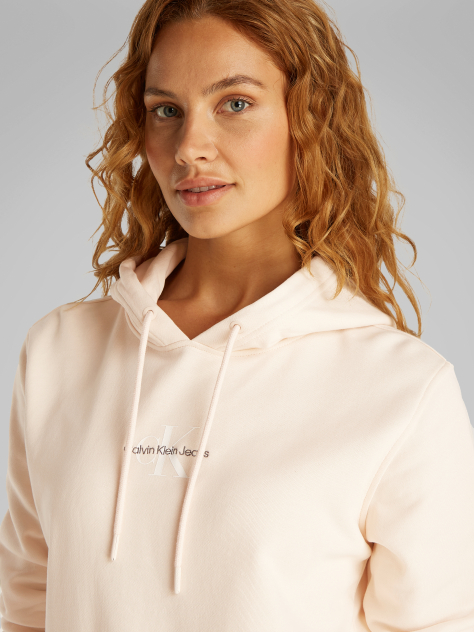 Pink Logo Hoodie  Women
