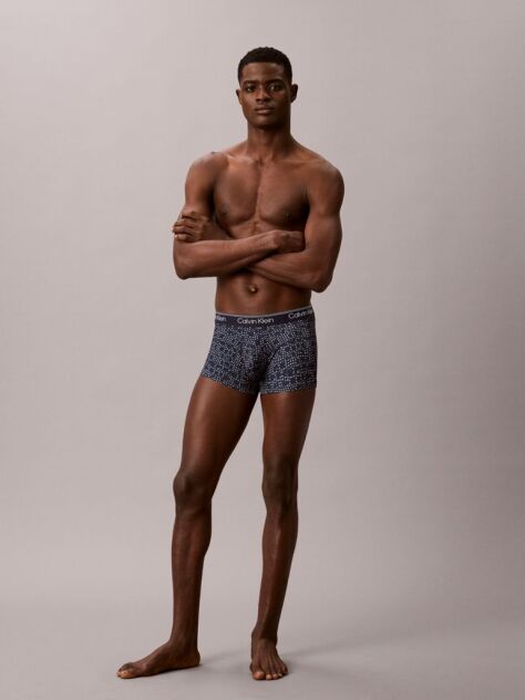 Multi 3 Pack Low Rise Trunks - Microfibre Stretch  Men