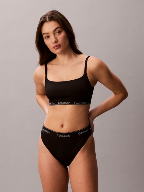 Black Brazilian Bikini Bottoms - CK Icon  Women