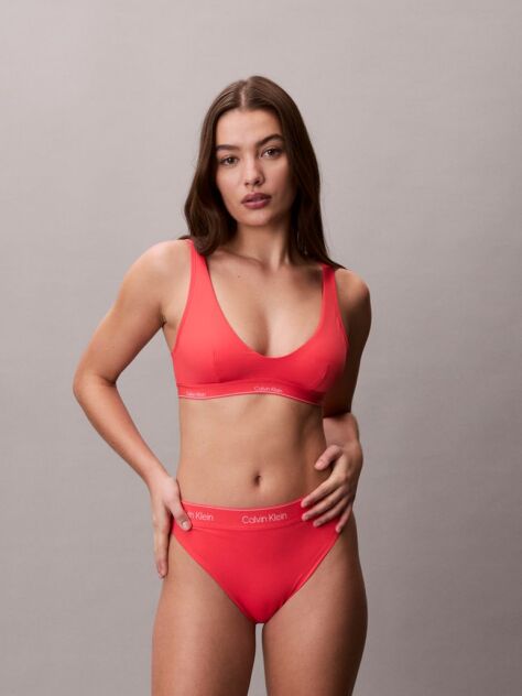 Pink Bralette Bikini Top - CK Icon  Women