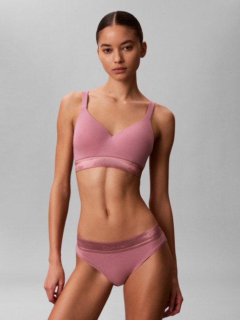 Ροζ Bralette Ανόρθωσης - Icon Cotton Modal  Γυναίκα